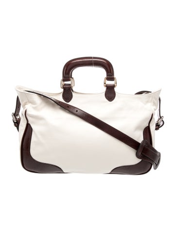 Leather Top Handle Bag