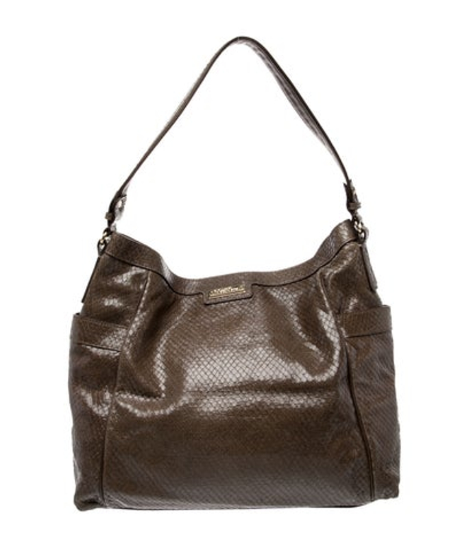 Max Mara Mara Snakeskin Shoulder Bag