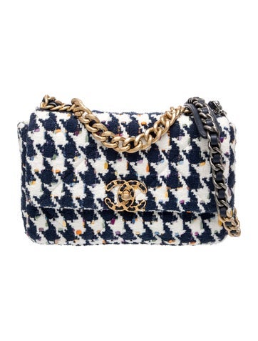 Medium Tweed 19 Flap Bag