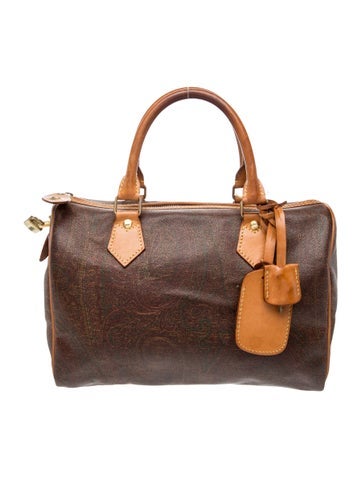 Leather Top Handle Bag