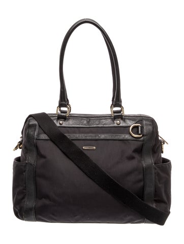 Nylon Top Handle Bag