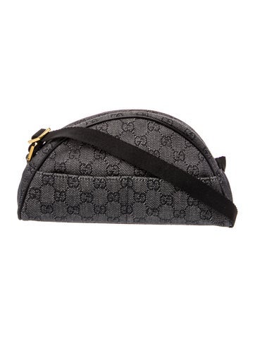 GG Denim Shoulder Bag