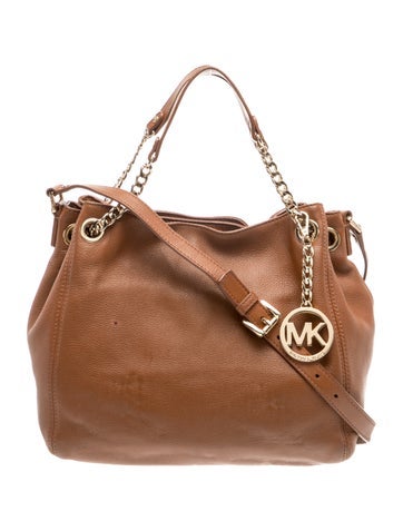 Leather Top Handle Bag