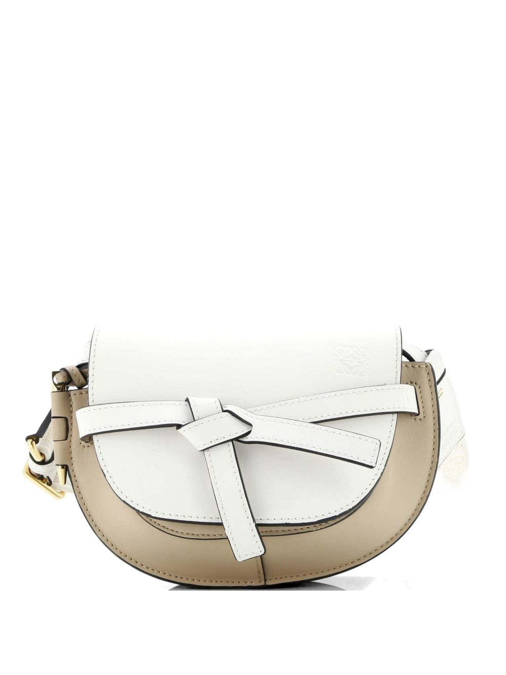 Gate Dual Shoulder Bag Leather Mini crossbody bag