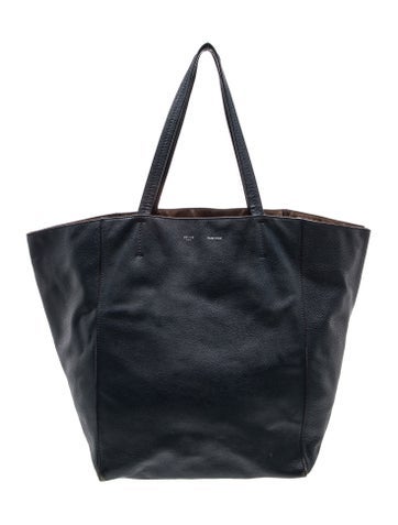 Leather Cabas Phantom Medium
