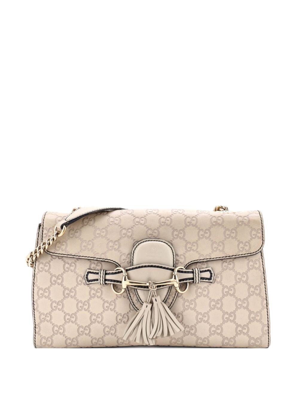 Emily Chain Flap Bag Guccissima Leather Medium shoulder bag
