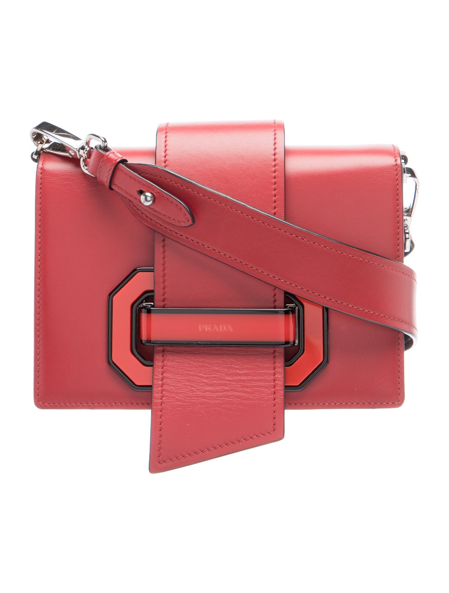 City Calf Leather Plex Ribbon