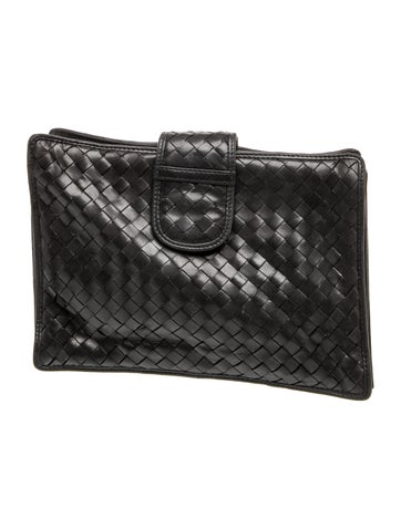 Intrecciato Clutch Vintage