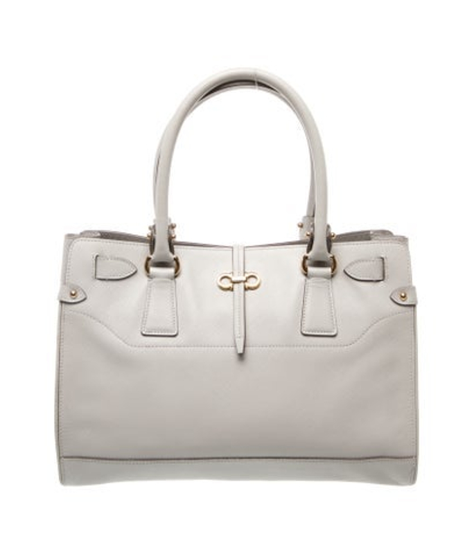 Salvatore Ferragamo Ferragamo Gancini Top Handle Bag
