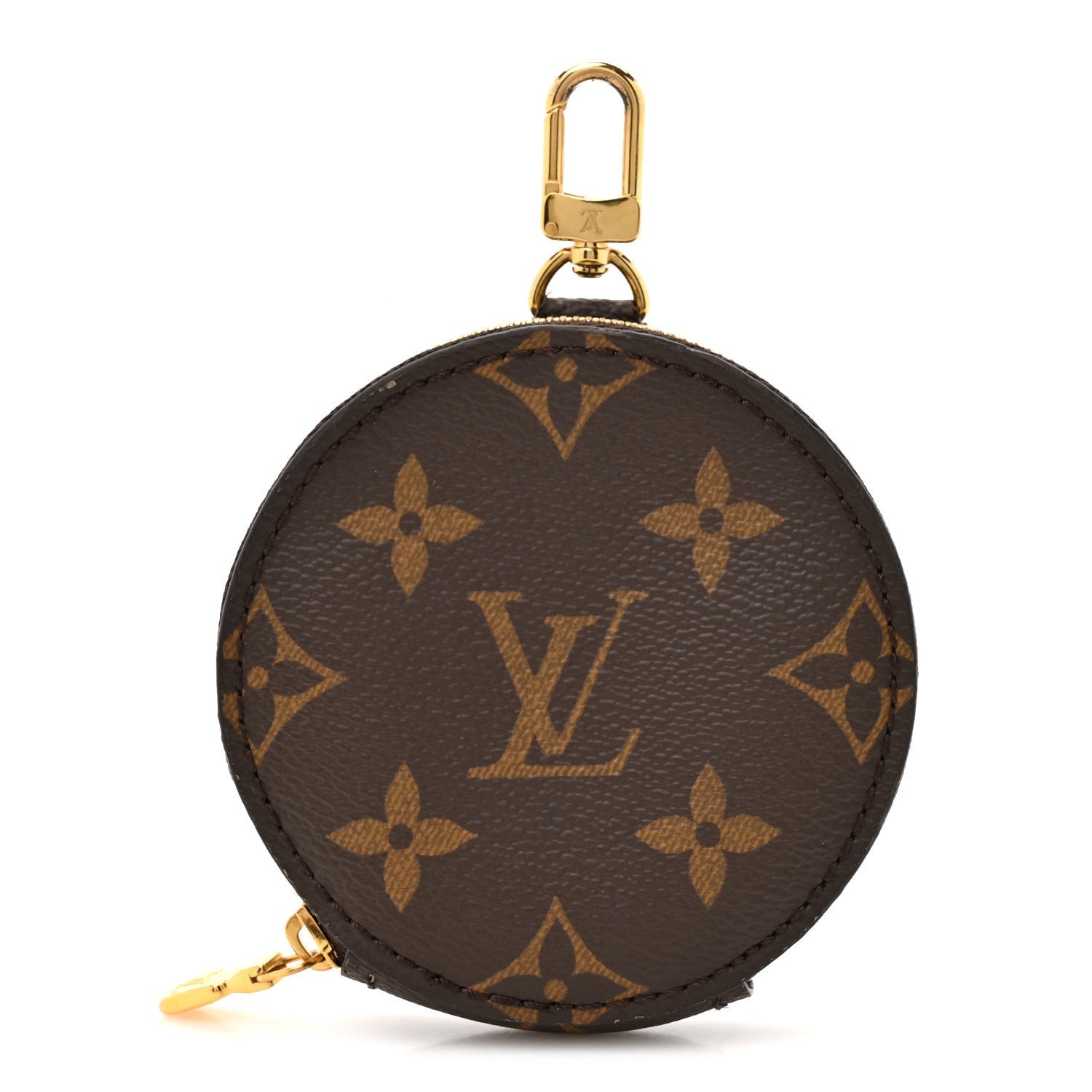 Louis Vuitton Monogram Multi Pochette Accessories Round Coin Purse
