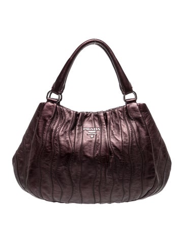 Tessuto Nylon Top Handle Bag