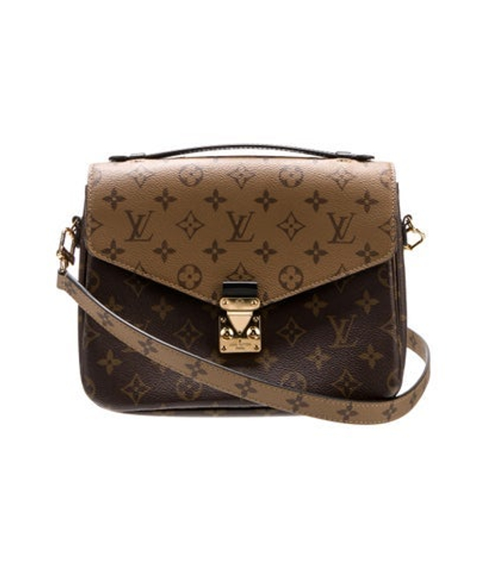 Louis Vuitton Vuitton Coated Canvas Pochette Metis