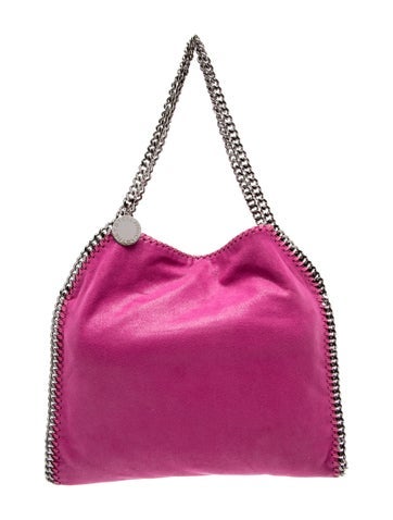 Stella McCartney Vegetarian Suede Shoulder Bag