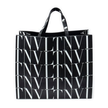 Leather Large VLTN Times Tote