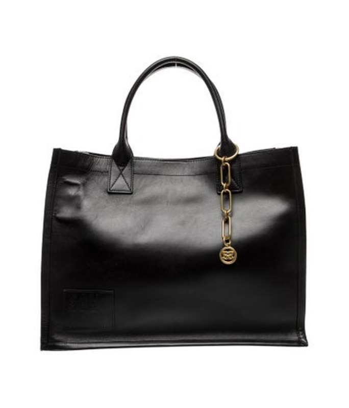 Sandro Leather Top Handle Bag