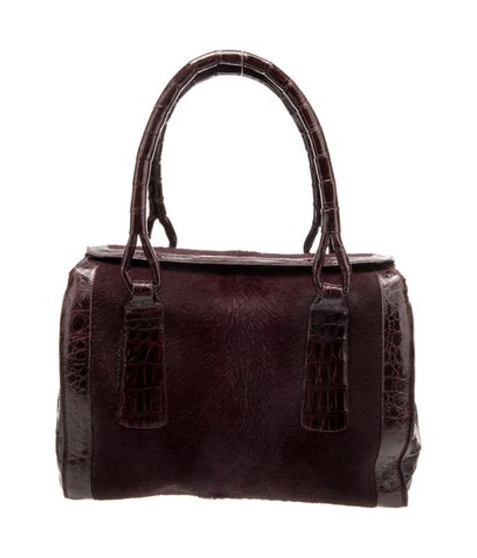 Nancy Gonzalez Gonzalez Crocodile Top Handle Bag