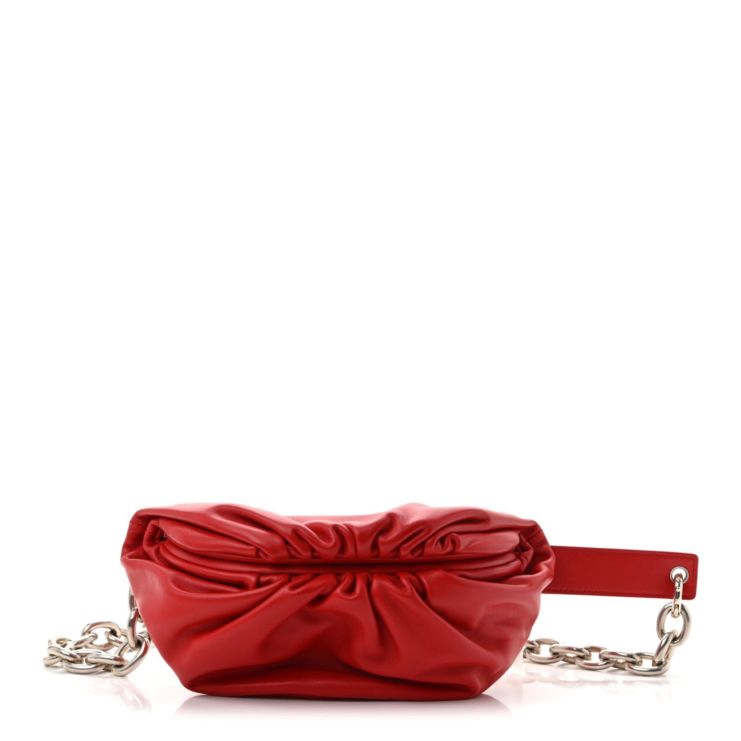 Bottega Veneta Nappa The Belt Chain Pouch Red