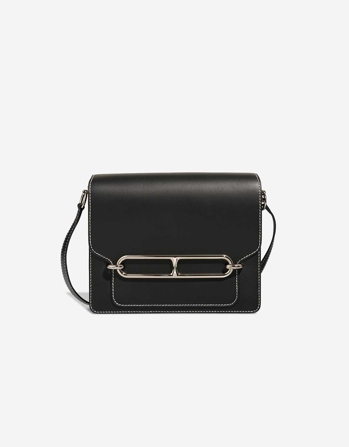 Hermes 
		Roulis 23 Veau Sombrero Black    