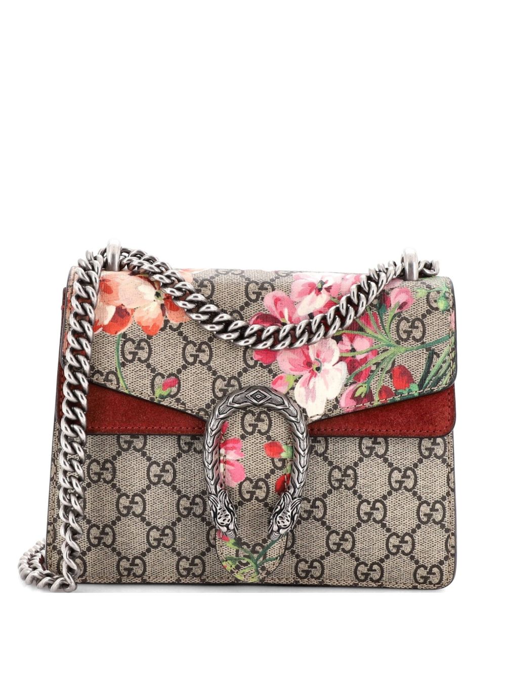 Dionysus Bag Blooms Print GG Coated Canvas Mini shoulder bag