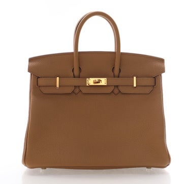 Hermes Togo Leather Birkin 25 2023