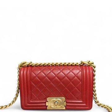 Calfskin Boy Flap Mini