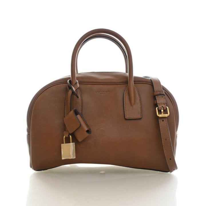 Saint Laurent Small Calfskin Sac De Jour Boston