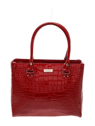 Patent Leather Top Handle Bag
