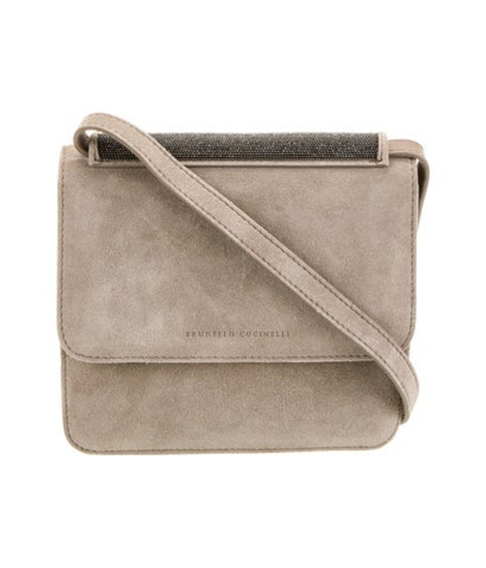Brunello Cucinelli Cucinelli Suede Shoulder Bag