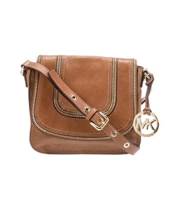 Michael Kors Kors Leather Messenger Bag