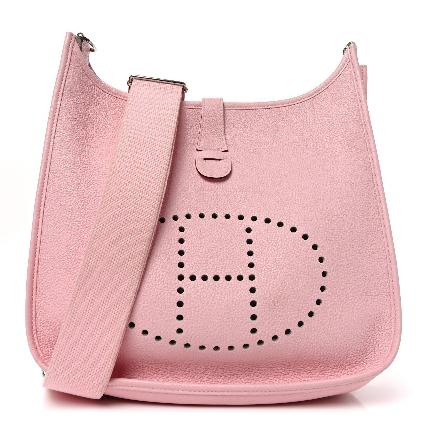 Hermes Taurillon Clemence Evelyne III GM Rose Sakura