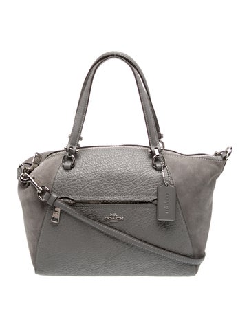 Coach Leather Top Handle Bag