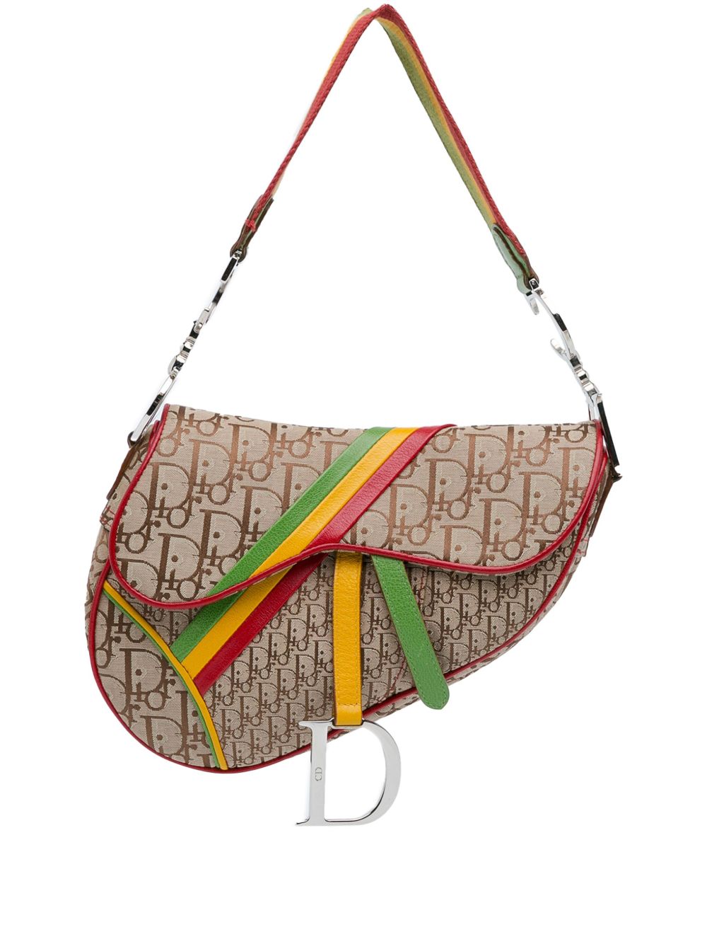 2004 Diorissimo Rasta Saddle shoulder bag