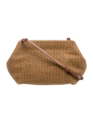Brunello Cucinelli Raffia Crossbody Bag