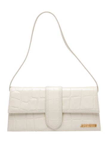 Embossed Leather Shoulder Bag