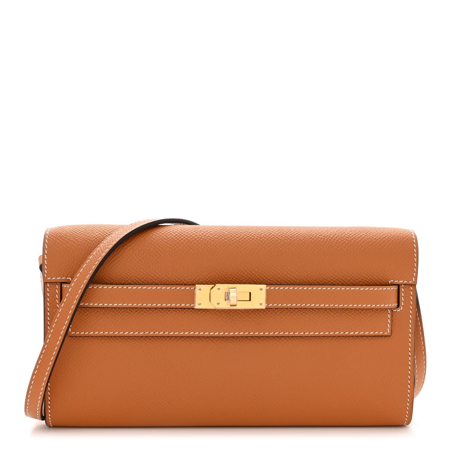 Hermes Epsom Kelly Wallet To Go Gold