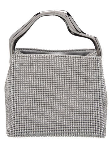 Crystal Top Handle Bag