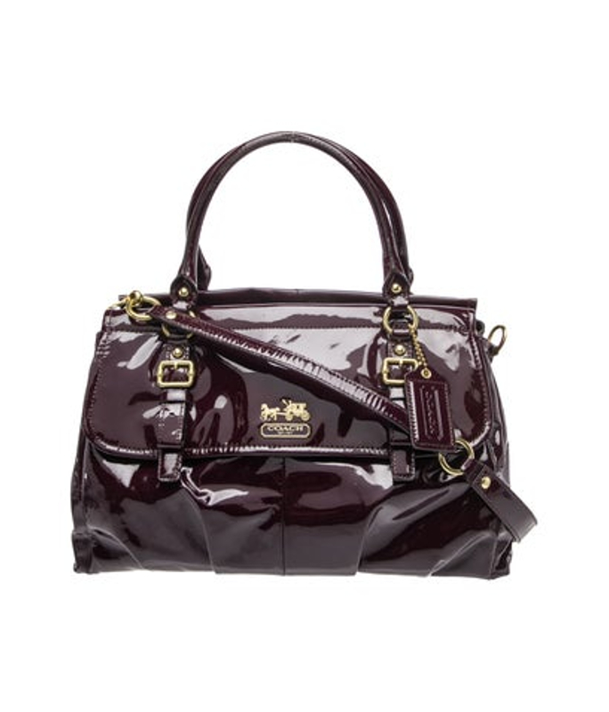 Coach Patent Leather Shoulder Bag