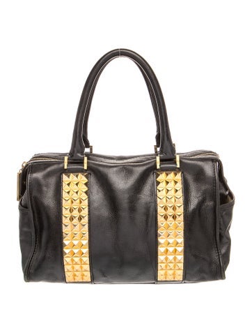 Leather Top Handle Bag