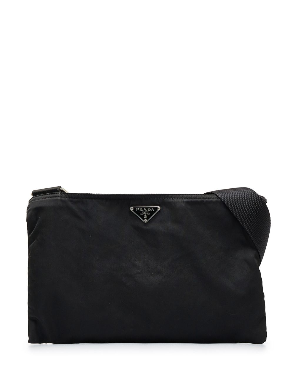 2013-2023 triangle-logo crossbody bag