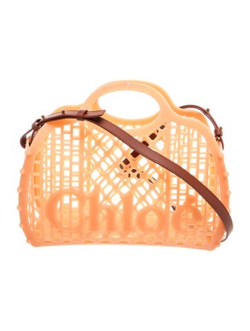 Chloe Rubber Cage Jelly Tote 2025