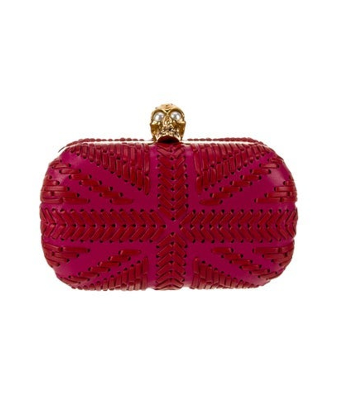 Alexander McQueen Mcqueen Faux Pearl Minaudiere