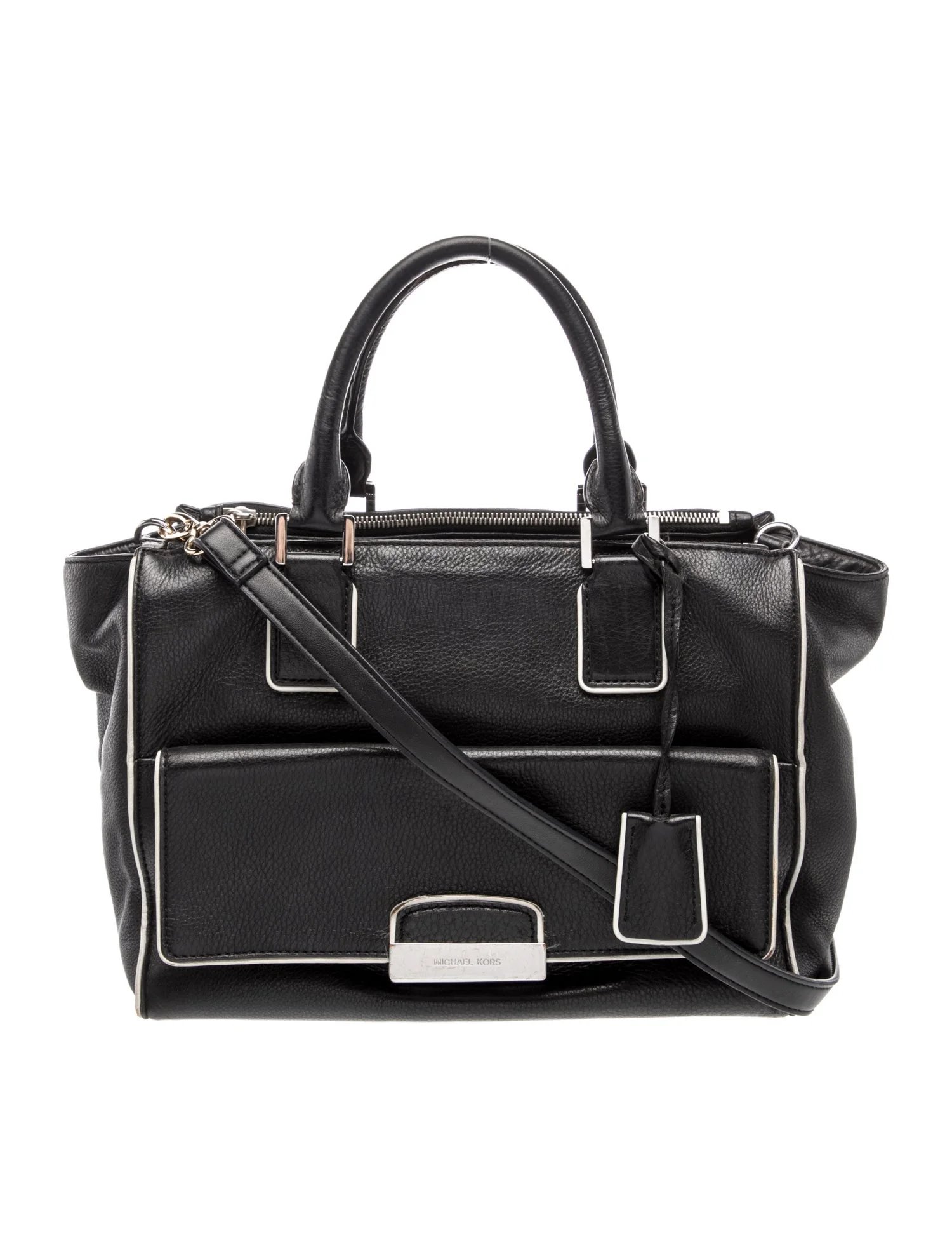 Leather Top Handle Bag