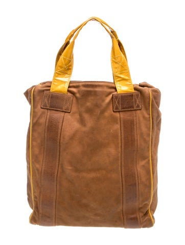 Leather Top Handle Bag