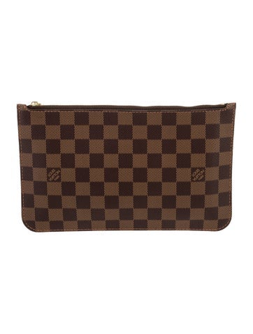 Louis Vuitton Damier Ebene Neverfull Pouch