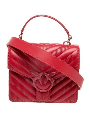 Pinko Leather Shoulder Bag