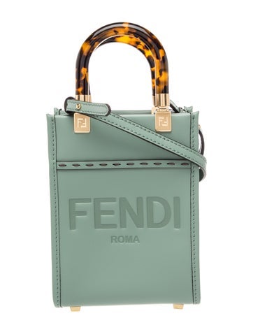 Leather Top Handle Bag Mini