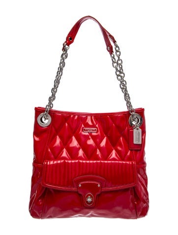 Patent Leather Shoulder Bag