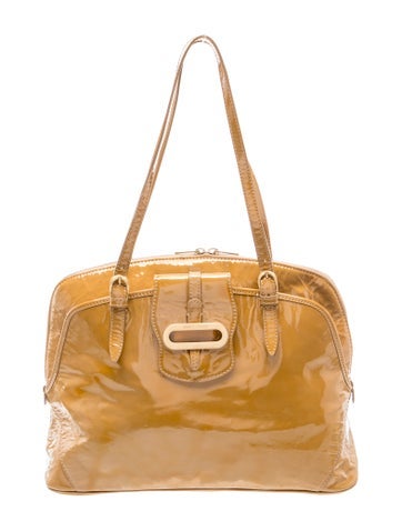 Jimmy Choo Patent Leather Shoulder Bag
