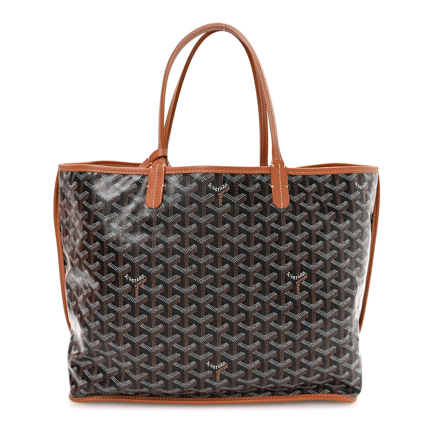 Goyard Goyard Goyardine Reversible Anjou PM Black Gold