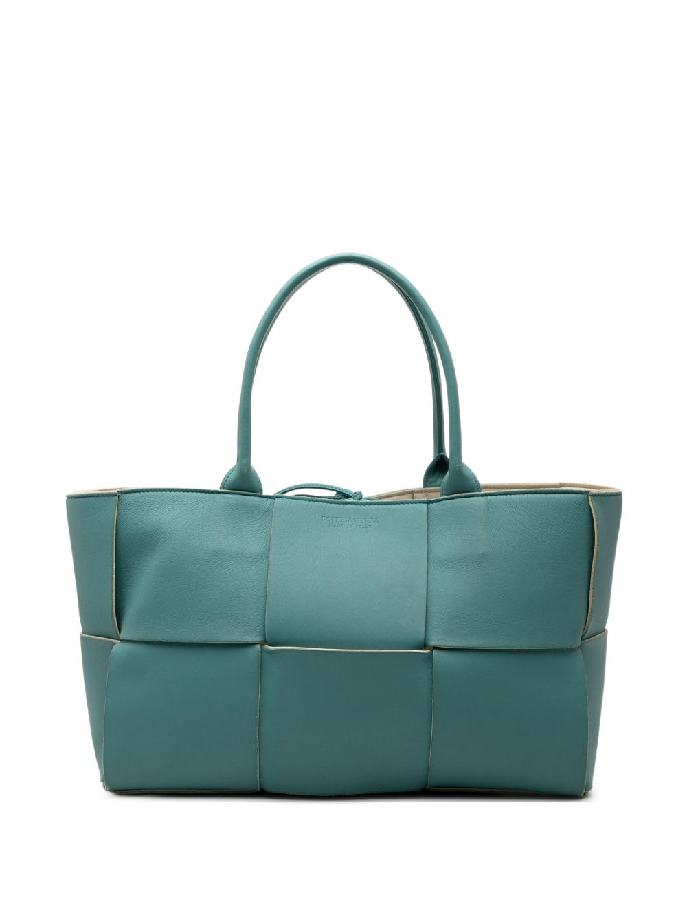 Bottega Veneta 2012-2025 Medium Nappa Maxi Intrecciato Arco tote bag